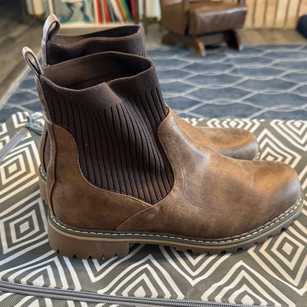 Corkys Brown Ankle Booties